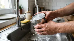 缶詰のフタは拭くべき？交差汚染の視点でわかる「そのままOK」と「拭く日」の境界